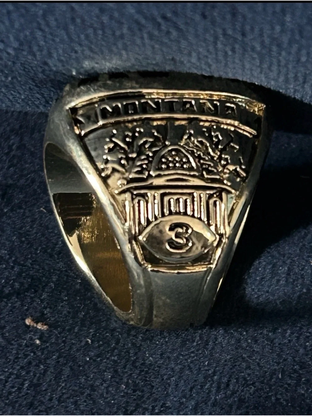 1977 Notre Dame Fighting Irish Ring Fan Ring Size 11